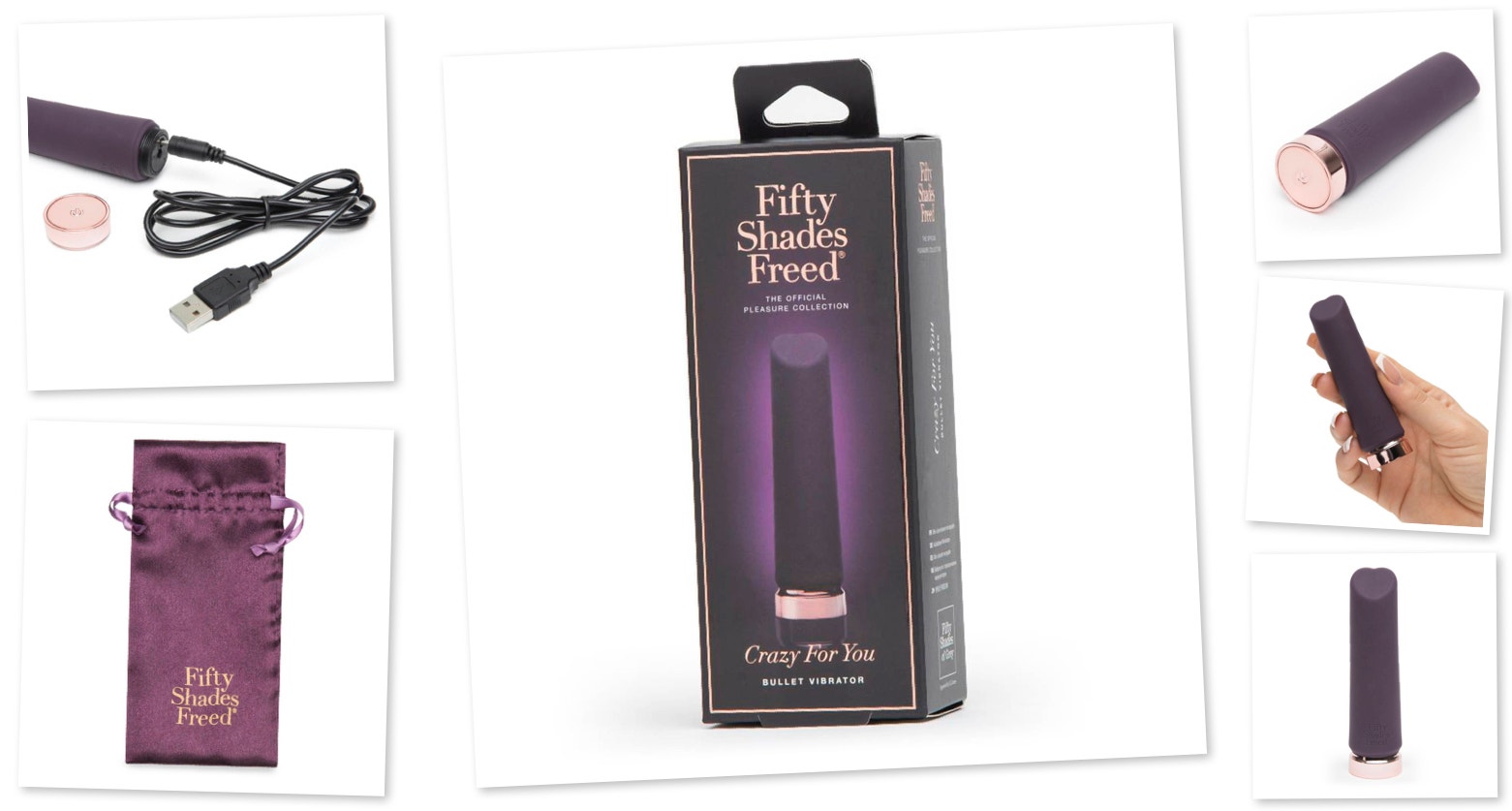 Fifty Shades Freed "Crazy For You" Rechargeable Bullet Vibrator Review