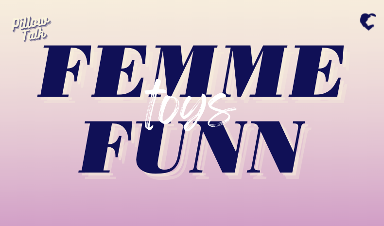 femme funn toys, pillow talk, lions den