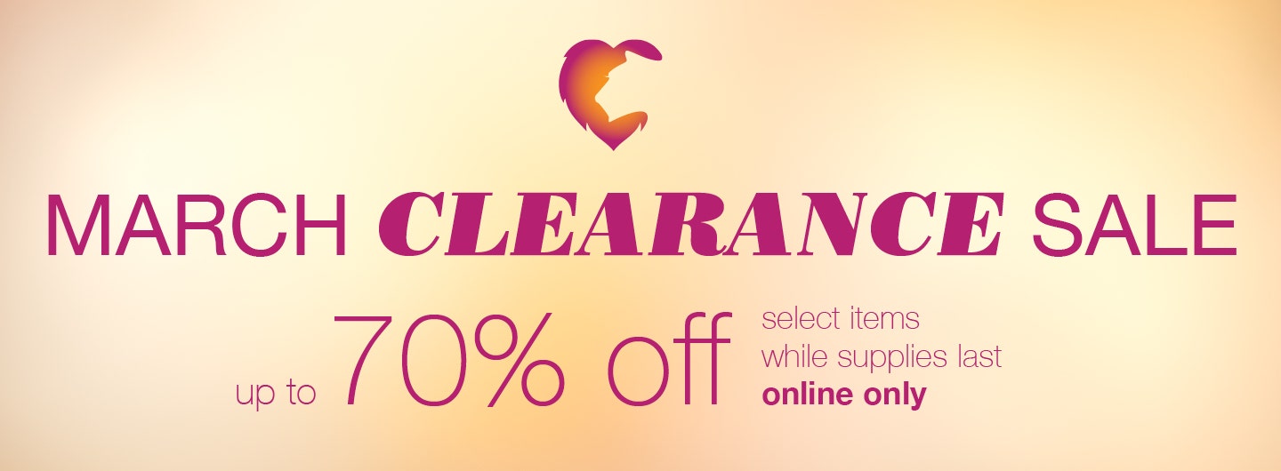 March Clearance Sale! Take up to 70% OFF Select Items Online
