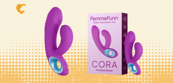 femmefunn cora thumping rabbit, purple, lions den