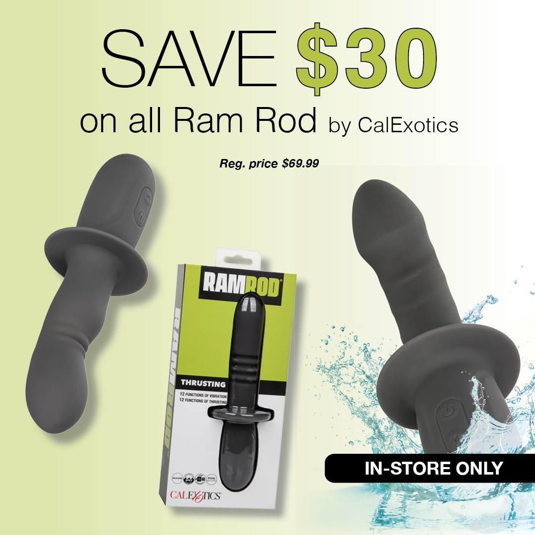 Save $30 on Ramrod by CalExotics