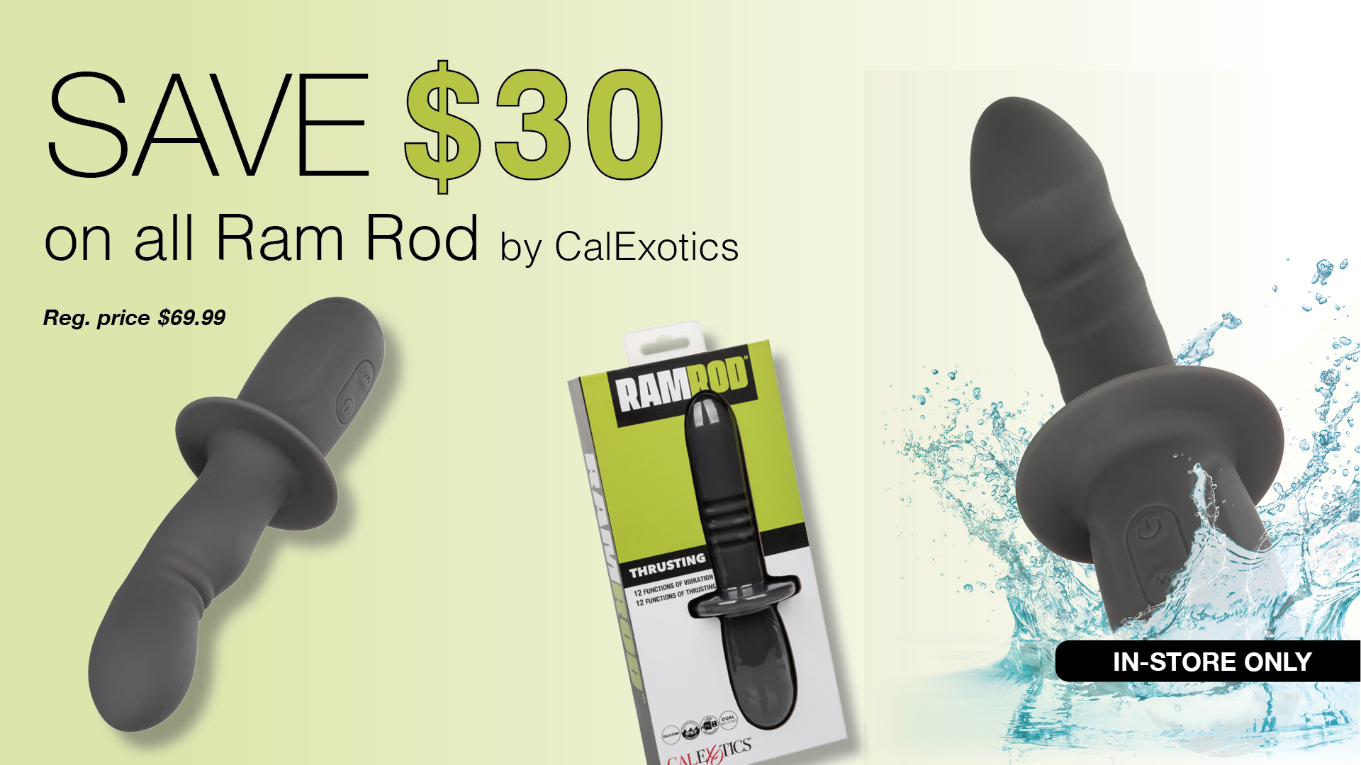 Save $30 on Ramrod by CalExotics
