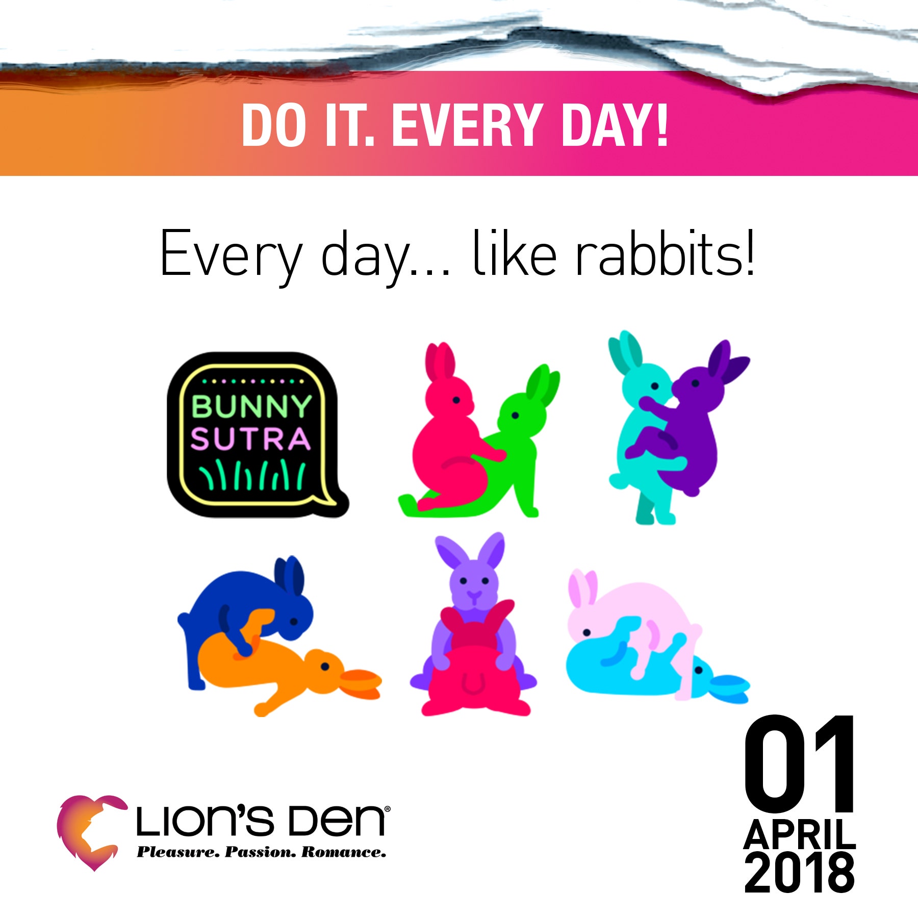 Do It. Every Day.. Like Rabbits!