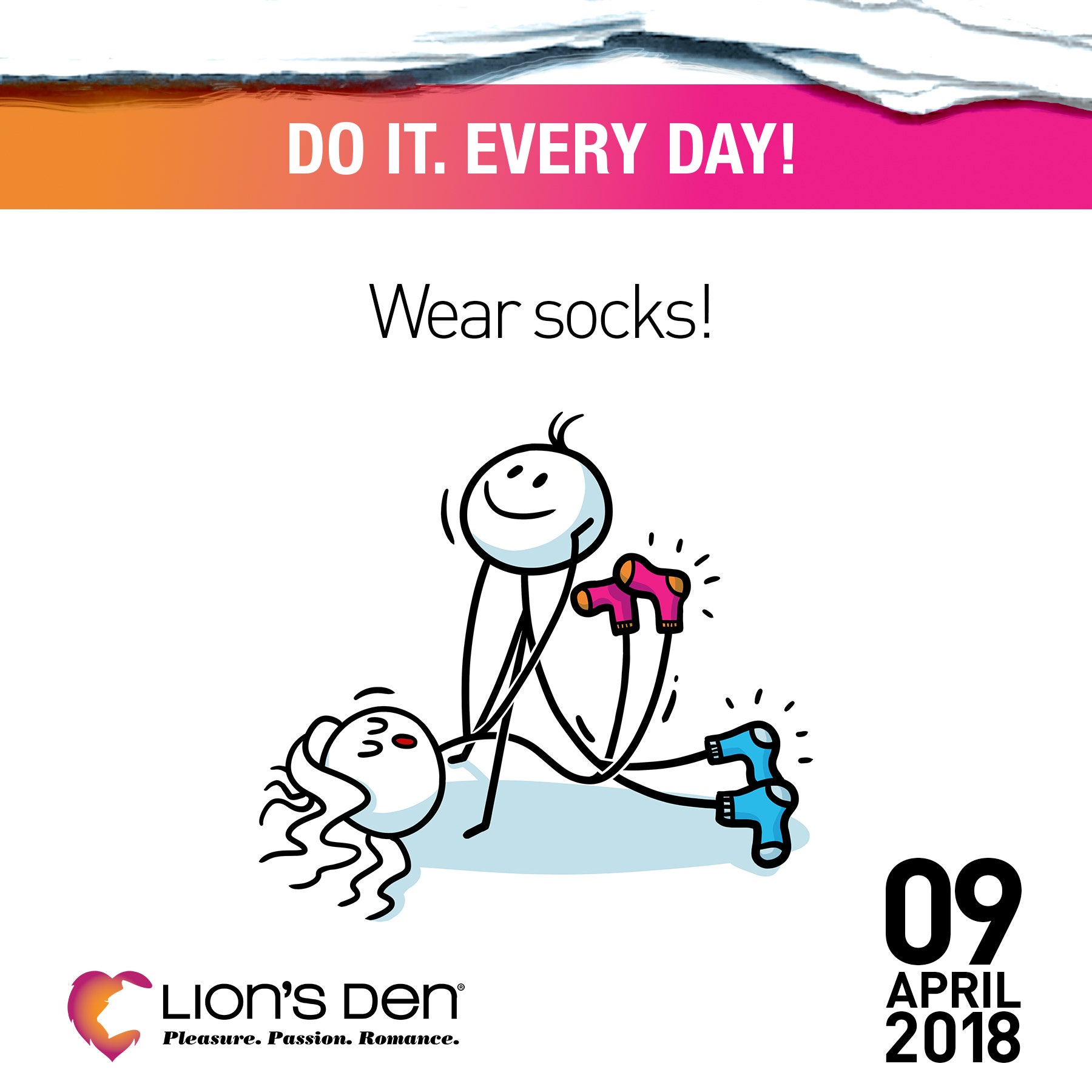 Wear Socks!