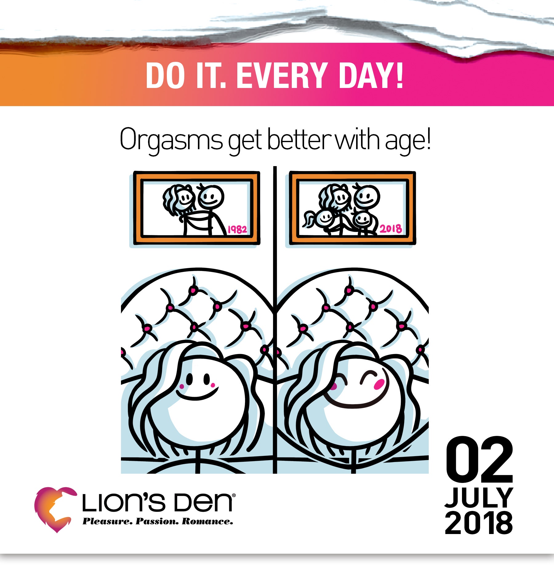 Orgasms get better with age!