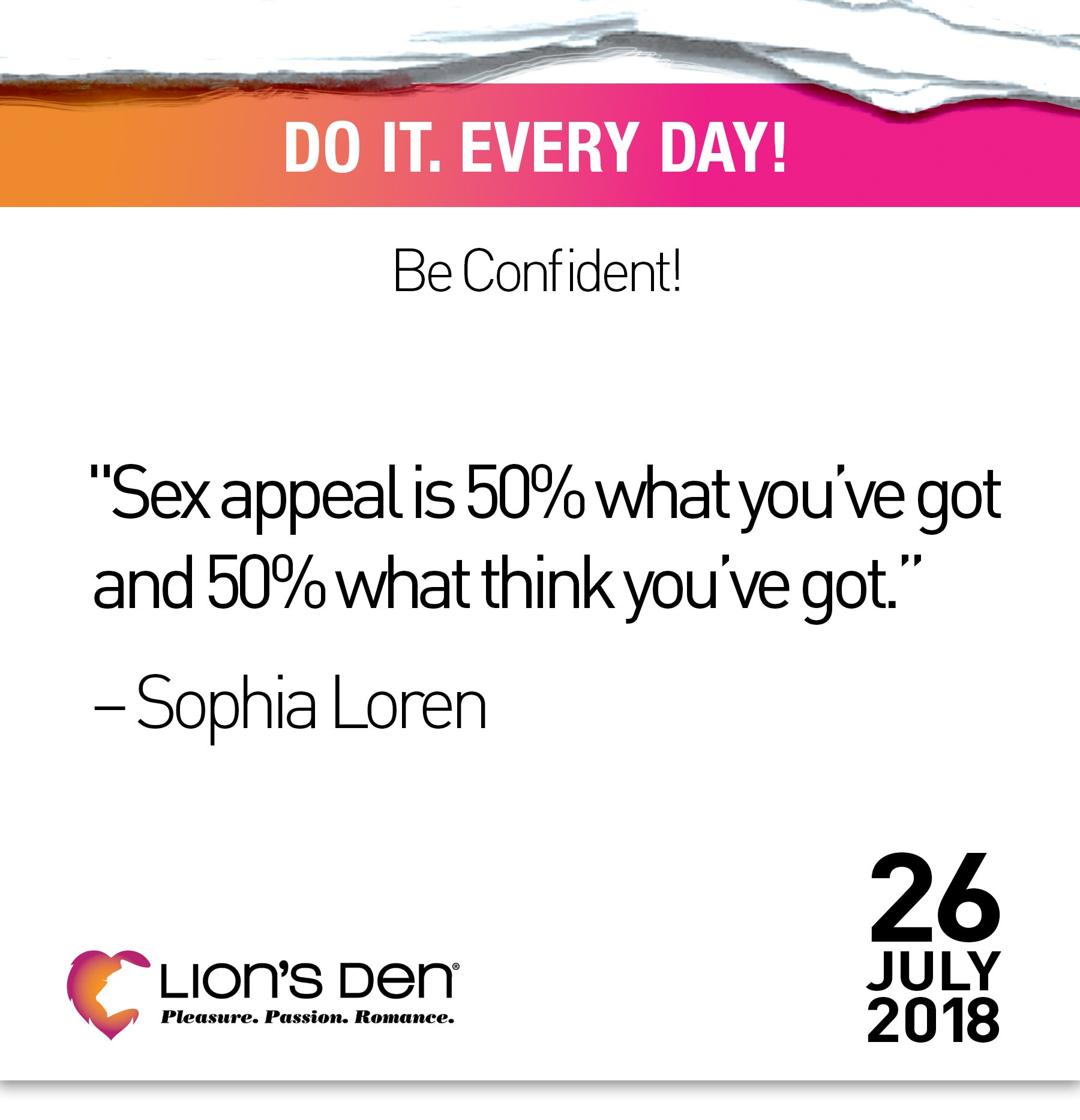 Be Confident!