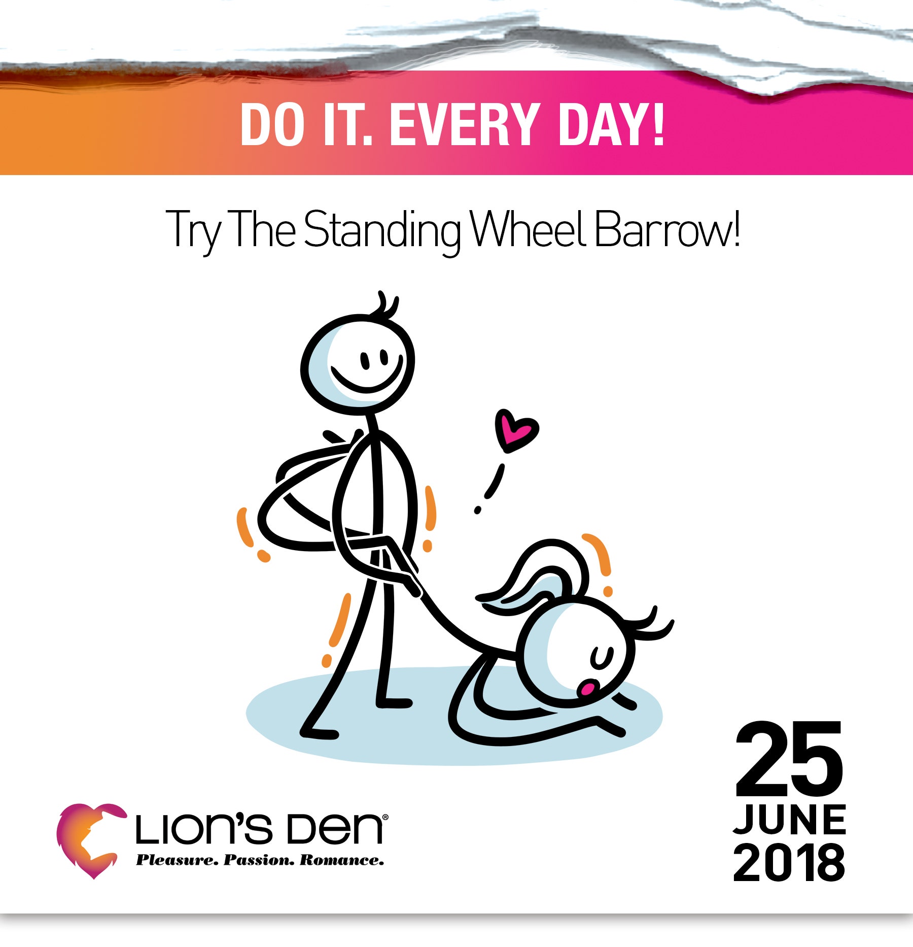 Try the standing wheel barrow!