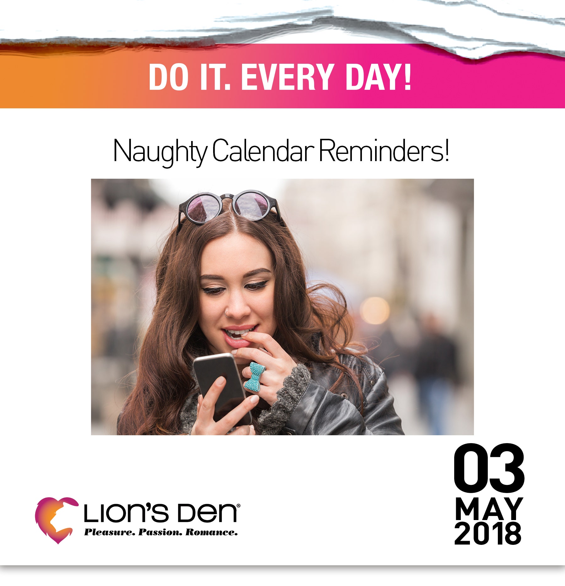 Naughty Calendar Reminders!