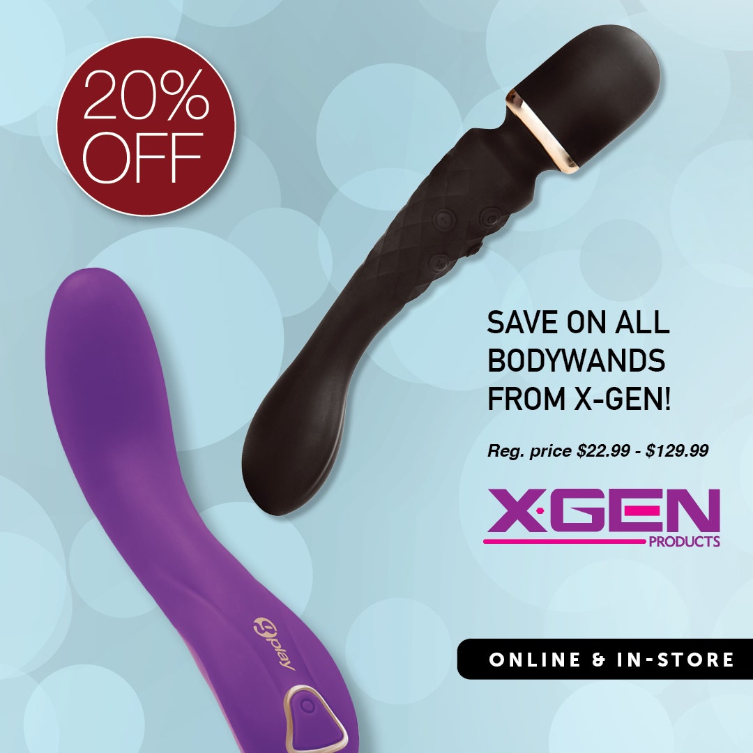 All Bodywand toys are 20% OFF Online and In-store