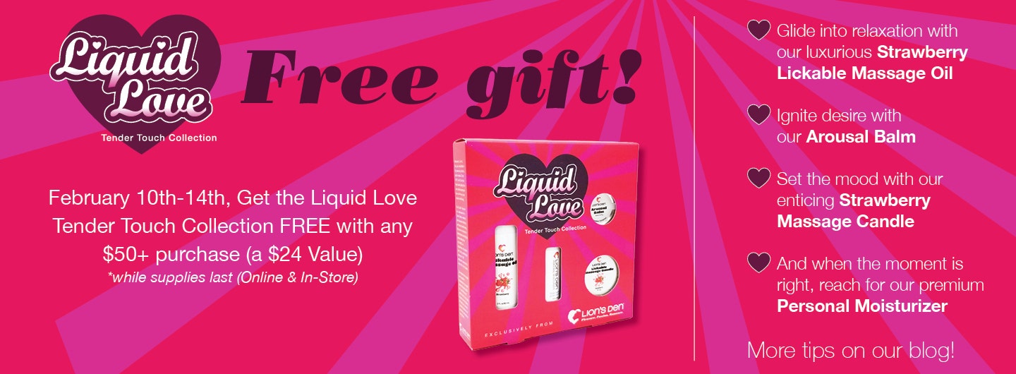 Get a FREE GIFT with any purchase of $50+ February 10th-14th, while supplies last!