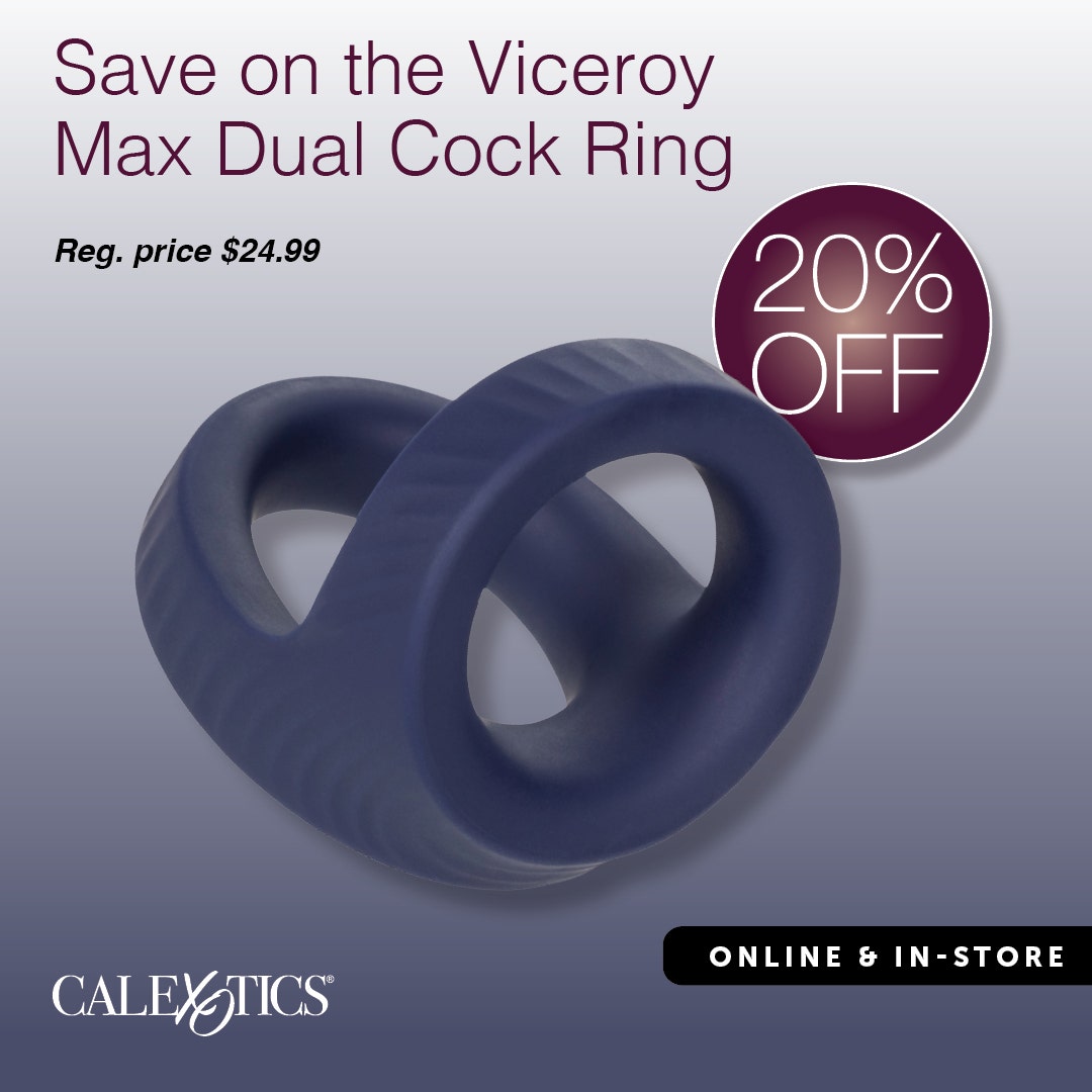 20% OFF Viceroy Max Dual Cock Ring