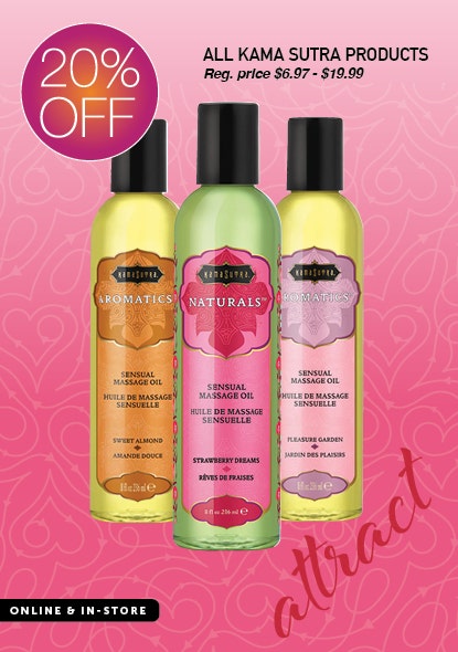 20% OFF All Kama Sutra Products