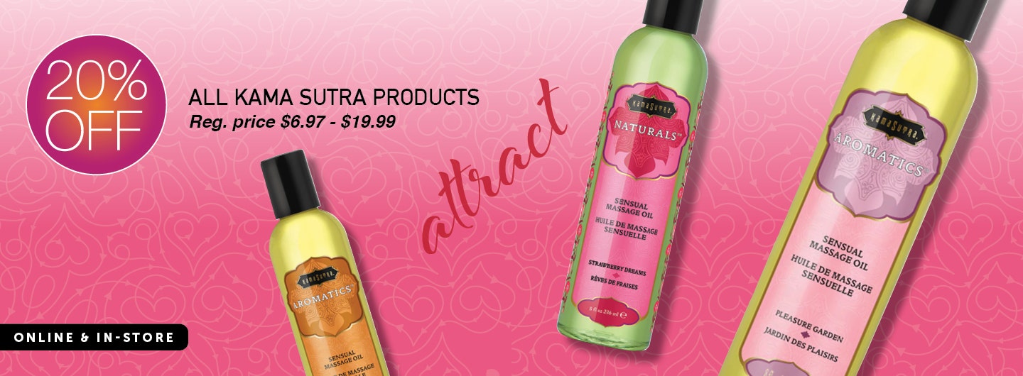 20% OFF All Kama Sutra Products