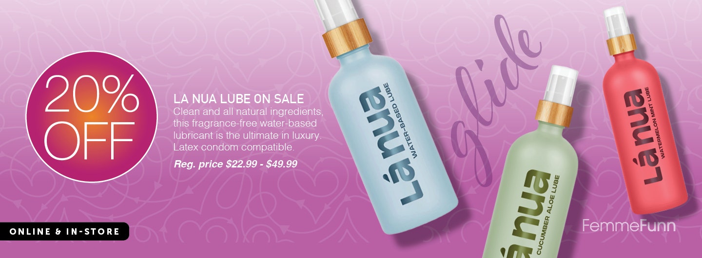 20% OFF La Nua sensual care prodcuts