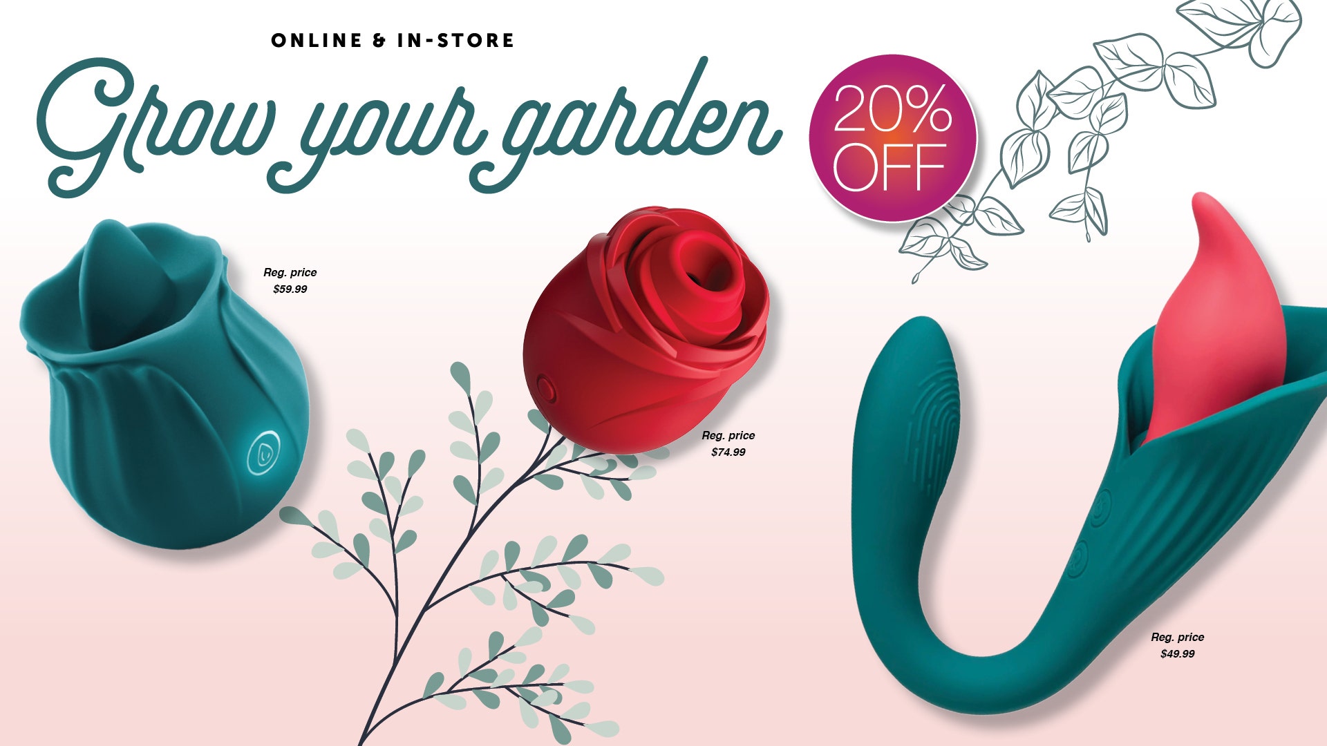 Grow your garden! Take up to 20% OFF These Flower Toys for Spring