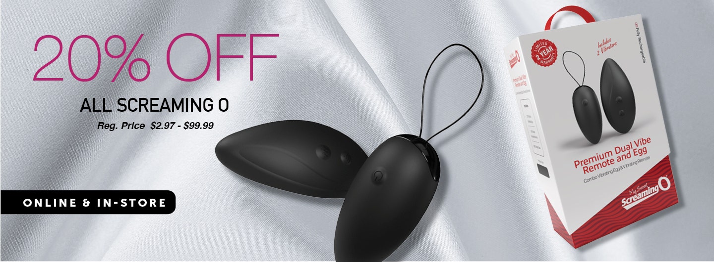20% OFF Screaming O Products