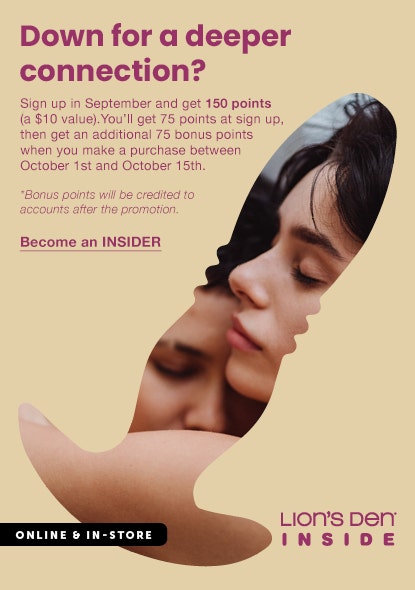 Lion's Den INSIDER Weekend is July 1st through 4th. Double Points on all purchases, all weekend long!