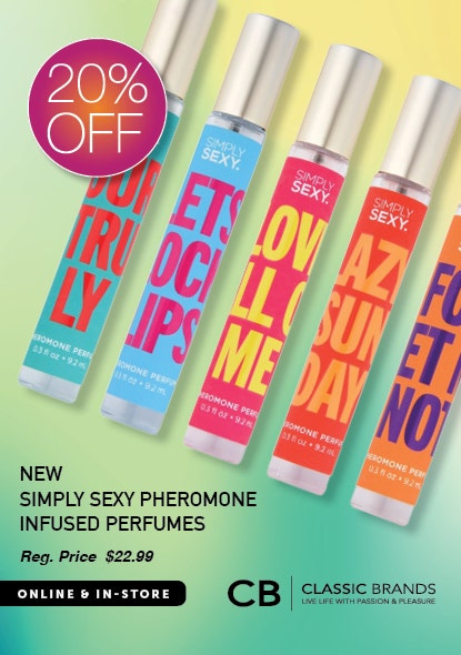20% OFF Simply Sexy Pheromone Infused Perfumes