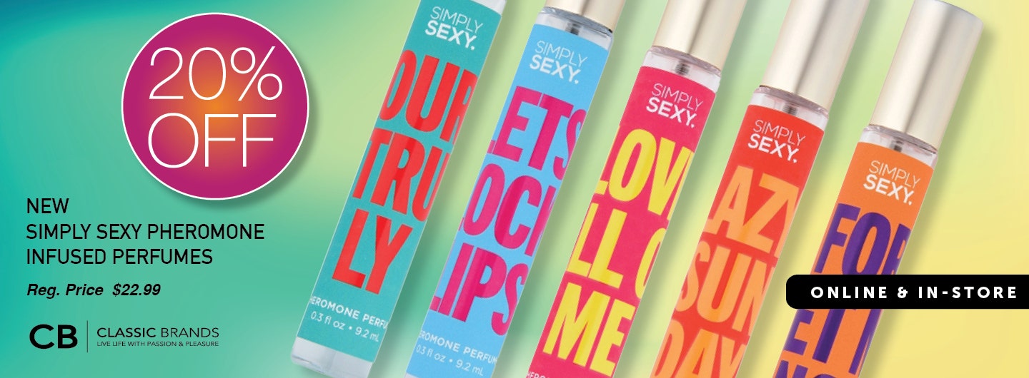 20% OFF Simply Sexy Pheromone Infused Perfumes