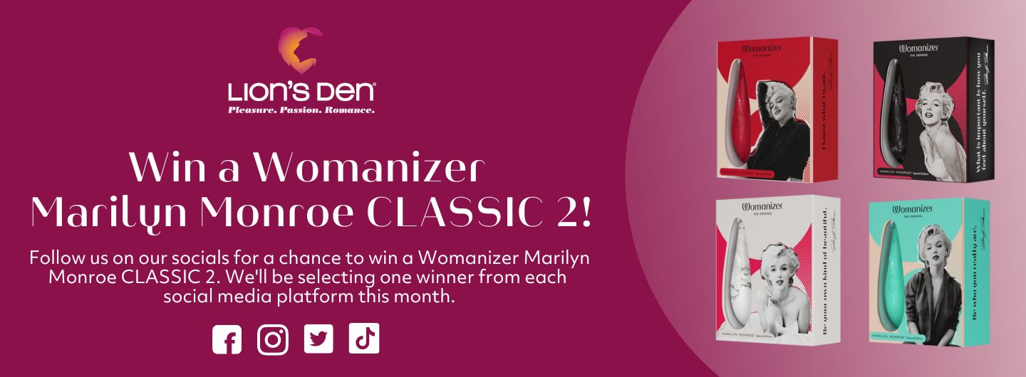 We're giving away a We-Vibe Sync to 4 lucky followers in the month of May!