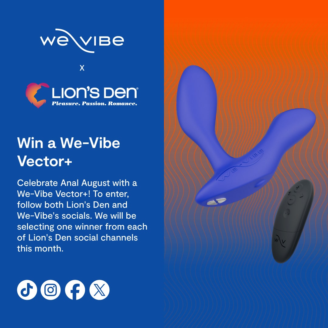 Enter to WIN a We-Vibe Vector Prize Pack!