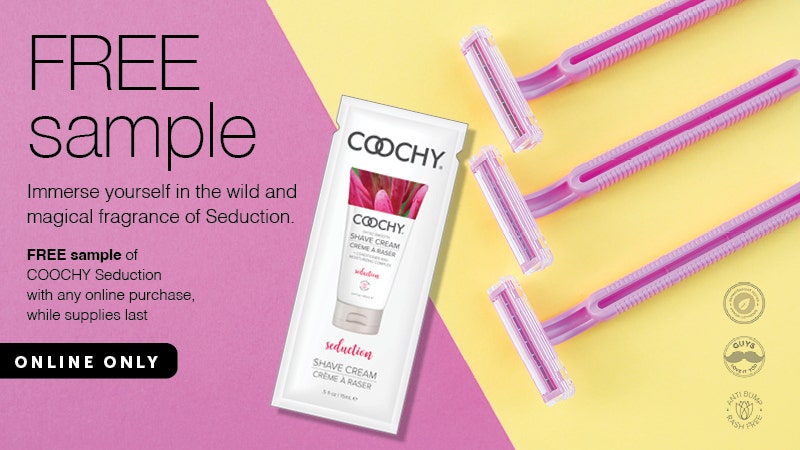 Get a FREE Sample of COOCHY Seduction with any Classic Brands purchase!