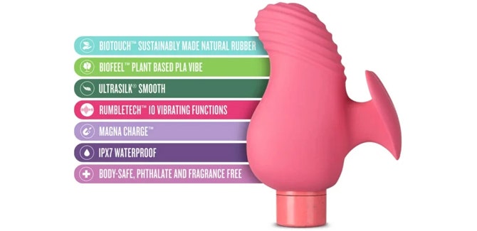 Black packaging with hot pink image of hop cottontail plus [left], and hot pink hop cottontail plus product image [right]. Background is cream with white dots, orange wave lines, and orange Lion's Den logo in top left.