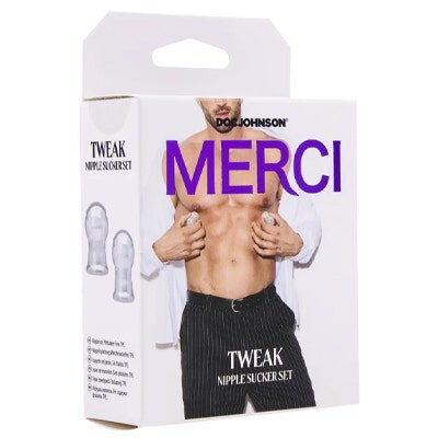 Merci Tweak Nipple Sucker Set by Doc Johnson